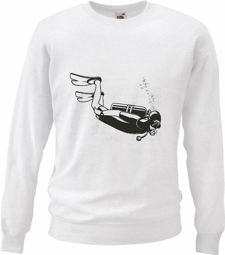 Sweatshirt silhouette tauchen - sweatshirt,
