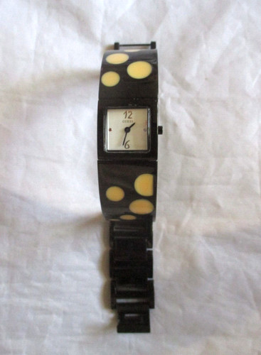Guess damenuhr schwarz polka - schwarz,