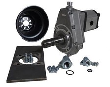 Zapfwellengetriebe Größe 2 mit Stummel von 4 ccm bis 30 ccm (8 Liter - 61 Liter)