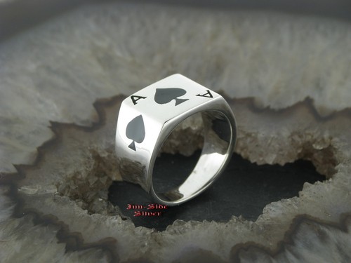 Silberring pik ring - silberring, as