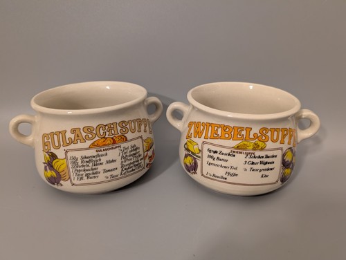 Vintage suppentasse 2er set - vintage,