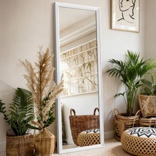 Weiß Standspiegel Flurspiegel