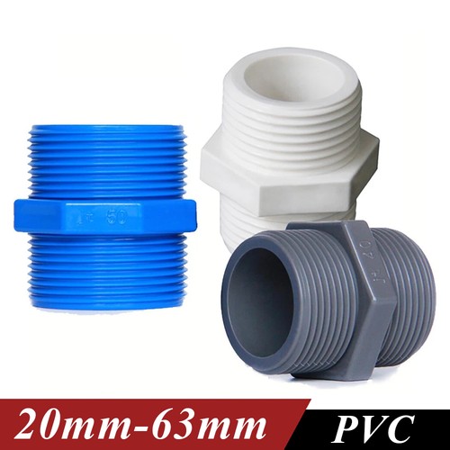 Pvc doppelnippel gewindemuffe - doppelnippel,