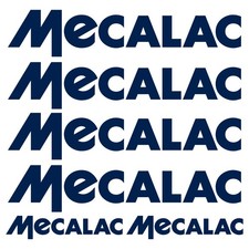 MECALAC aufkleber sticker