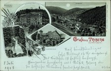Litho Triberg im Schwarzwald, Schwarzwald Hotel, Gewerbehalle,... - 10641075