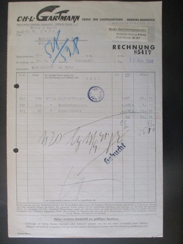 Rechnung schokolade - rechnung, &