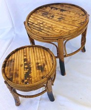 Bambus blumenhocker set - blumenhocker,