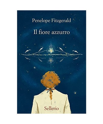 Fiore azzurro promemoria - azzurro, [promemoria]