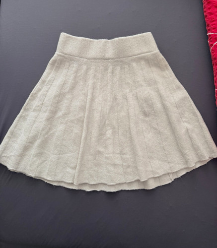Damen strick plissee rock kurz - damen,