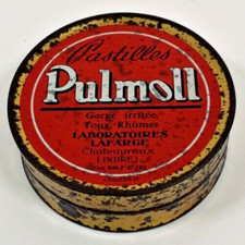 OLD IRON ADVERTISING BOX litho