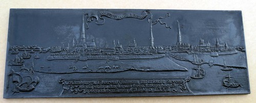 Hamburg gussplatte gusseisen - hamburg,