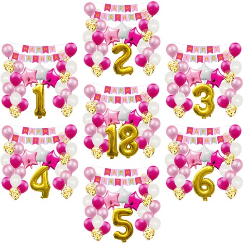 Geburtstag deko set - set,