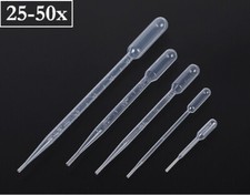 Pipette Einwegpipetten Pipetten 5ml 3ml Kunststoff Einmalpipetten Labor 1ml 0,2