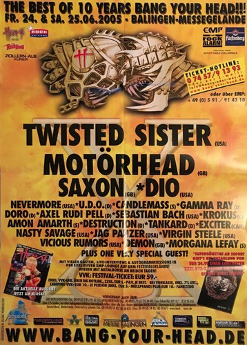 Bang your head - head, 2005