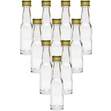 10 kleine Glasflaschen 20 ml