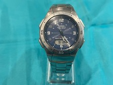 Casio WVA-470 Funk Solaruhr Wave Ceptor, Illuminator World Time Armbanduhr