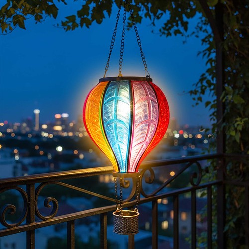 Solar led heißluft ballon - solar,