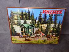 Vollmer 3606 H0 - Grillplatz mit Hütte in OVP