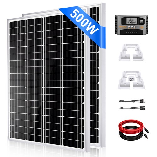 500w solarmodul solarpanel kit - 500w,