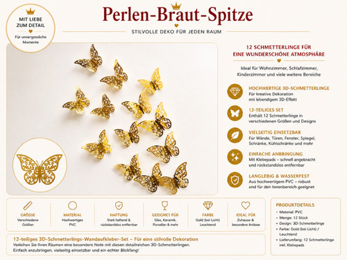 12x gold metall - 3d,