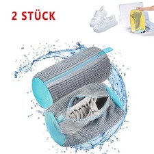 2 Stück Schuhbeutel Waschmaschine Schuhwaschbeutel, Waschbeutel Sneaker Schuhe