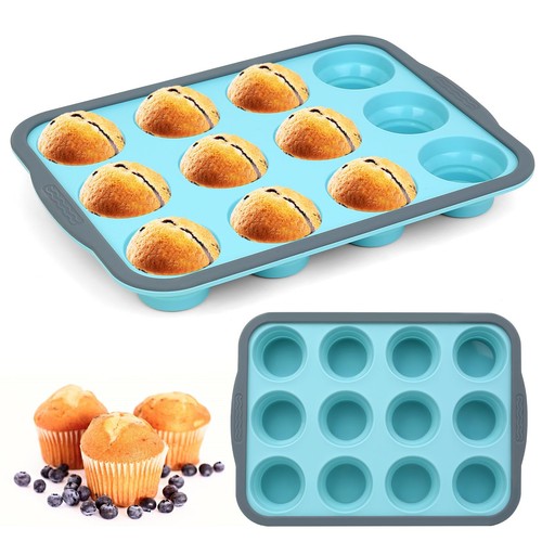 Silikon muffinform 12er - silikon,