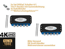 2x GigaBlue Ultra DiSEqC