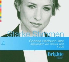 Christa Wolf (4CD) Kassandra (Leserin: Corinna Harfouch, Brigitte-Starke Stim...