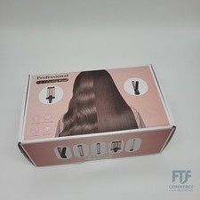 Lockenstab 3 Fässer Welleneisen 5in1 BESTOPE Lockenwickler Glätteisen Keramik Te