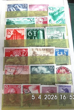 Briefmarken Album mit Marken