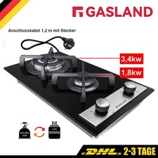 GASLAND 30 cm Glas Gaskochfeld