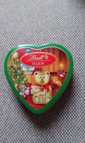 Lindt herzdose teddy - herzdose, "teddy"