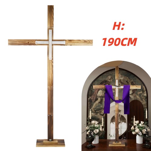 Großes holzkreuz kruzifix - holzkreuz,