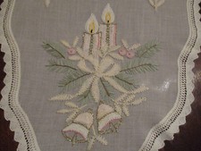 Edel zarte weihnachtsdecke - edel,