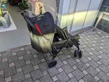 2in1 Geschwisterwagen Klappbar Zwillingswagen Baby Buggy Doppelkinderwagen Twins