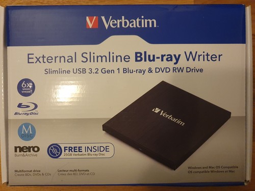 Blu ray brenner usb gen - blu, 3.2