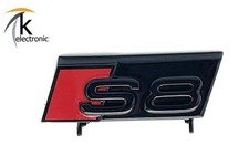 AUDI S8 4N Emblem | schwarz