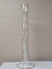 Bong glas weiss - 40cm, hoch