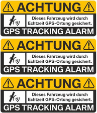 GPS Tracking Auto Aufkleber
