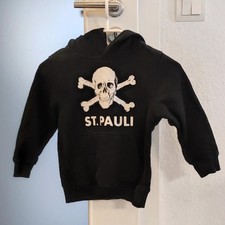 St Pauli Kinder Hoodie Schwarz