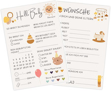 Babyparty Spiele Karten