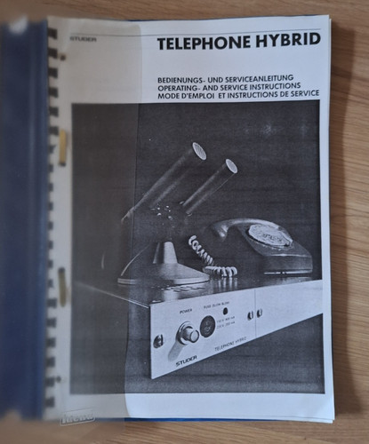 Studer telephon hybrid - telephon,