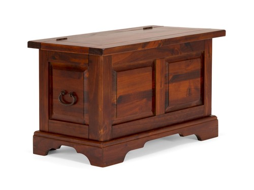Truhe catana pinie braun - pinie,