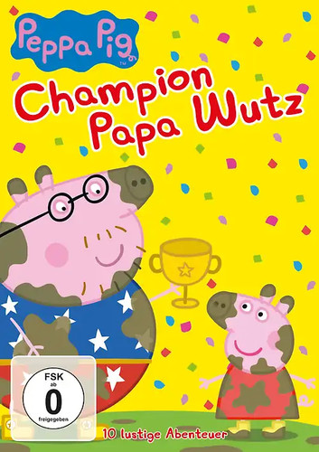 Peppa pig champion papa - peppa, wutz