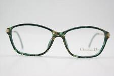 Vintage Brille Christian Dior 2642 Grün Mehrfarbig Gold Oval Brillengestell