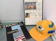 Echtes Autogramm AYRTON SENNA