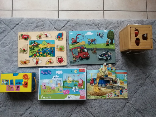 Kinderpuzzle set holz - holz,