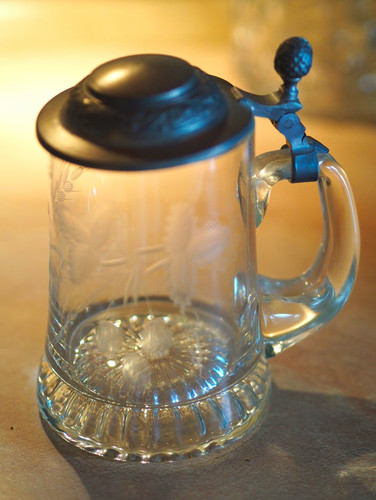 Glaskrug bierkrug mit - glaskrug,