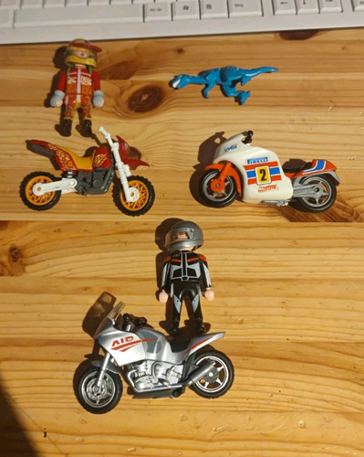 Playmobil motorrad set - playmobil,