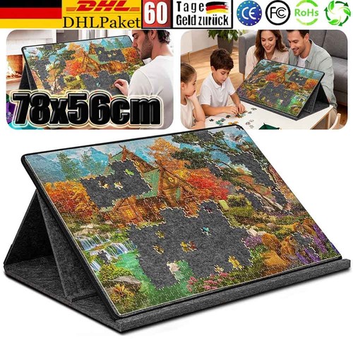 Puzzletisch puzzlebrett mit - puzzletisch,